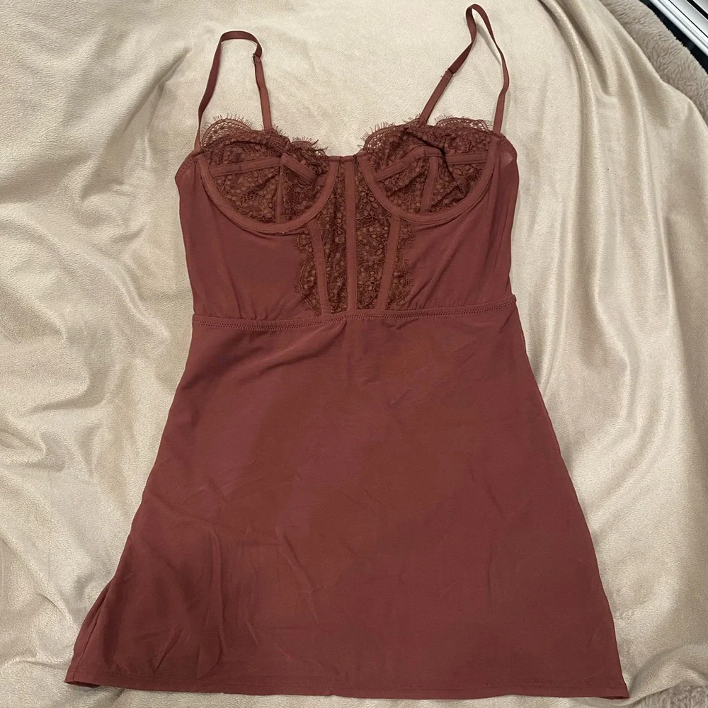 Urban Outfitters mesh corset mini dress - Picture 5 of 5